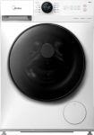 Midea Pralka Midea Washing Machine | MF200W80WB/W-HR | Energy efficiency class A | Front loading | Washing capacity 8 kg | 1400 RPM | Depth 48 cm | Width 60 cm | Display | LCD | Steam function | White