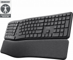 Trust Keyra Ergonomic multidevice wireless keyboard
