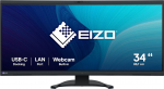 Eizo FlexScan EV3450XC-BK PC lamekuvar 86,6 cm (34.1") 3440 x 1440 pikslit UltraWide Quad HD LCD Must