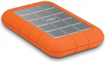 Lacie Dysk zewnętrzny HDD LaCie Rugged Mini 2TB Srebrno-pomarańczowy (9000298)