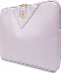 Guess Etui Guess Guess Triangle 4G Sleeve - Etui na notebooka 13'' / 14'' (fioletowy)