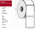 Capture Ship-label 105 x 251mm, Core