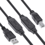 Eaton Kabel USB Eaton USB-A - USB-B 25 m Czarny