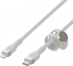 Belkin Kabel USB Belkin USB-C - Lightning 1 m Biały (CAA011BT1MWH)