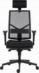 Powerton Krzesło biurowe Powerton Powerton Ergonomiczny fotel biurowy Marie, Czarny