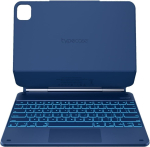 Noname Etui Typecase Edge z klawiaturą do iPad Pro 13'' 2024/2025 błękitny pacyfik