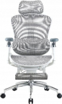 Sihoo Krzesło biurowe Sihoo Fotel biurowy z podn&oacute;żkiem  Sihoo DORO C300 Pro Mesh White with footrest