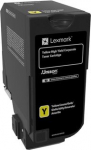 Lexmark Toner Lexmark 74C2HYE Yellow Oryginał (74C2HYE)