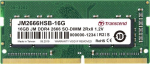 Transcend Pamięć do laptopa Transcend JetRam, SODIMM, DDR4, 16 GB, 2666 MHz, CL19 (JM2666HSB-16G)