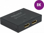 Delock DeLOCK&nbsp;DisplayPort 2 - 1 Switch bidirectional 8K 30 Hz, DisplayPort switch (11478) - RDVCDT65