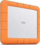 Lacie Dysk zewnętrzny HDD LaCie Rugged Raid 8TB Srebrno-pomarańczowy (STHT8000800)