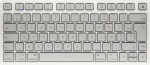 Cherry KW 7100 MINI BT FOR MAC / FR / MOONLIGHT/WHITE