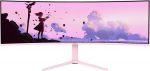 Arozzi Nova | 49 " | VA | 32:9 | 165 Hz | 4 ms | 5120 x 1440 pixels | 350 cd/m&sup2; | HDMI ports quantity 2 | Pink