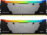 Kingston Fury Pamięć Kingston Fury Renegade RGB, DDR4, 64 GB, 3200MHz, CL16 (KF432C16RB2AK2/64)