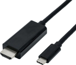 Roline Kabel USB Roline USB-C - HDMI 1 m Czarny (JAB-3752629)