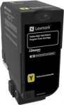Lexmark Toner Lexmark 74C2HY0 Yellow Oryginał (74C2HY0)