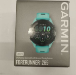 Garmin [Outlet Grade A] Garmin Forerunner 265 Smart Watch 46mm, GPS, Aqua/ Black EU