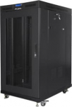 Lanberg Free-standing cabinet 19 inches 22U 800x1000 perforated doors LCD (flat pack) V2 black