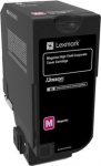 Lexmark Toner Lexmark 74C2HME Magenta Oryginał (74C2HME)