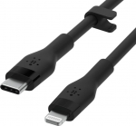 Belkin Kabel USB Belkin USB-C - Lightning 3 m Czarny (CAA009BT3MBK)