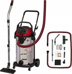 Einhell Odkurzacz przemysłowy Einhell Einhell TE-VC 2340 SACL, wet/dry vacuum cleaner (burgundy red/stainless steel)