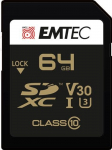 Emtec Karta Emtec Speedin Pro SDXC 64 GB Class 10 UHS-I/U3 V30 (ECMSD64GXC10SP)