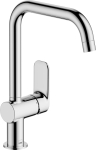 Oras Sink mixer, ORAS LINEA, high curved spout, chrome color