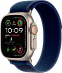 Apple Watch Ultra 2 GPS + Cellular 49mm Natural Titanium Case with Blue Trail Loop S/M EU MX4J3