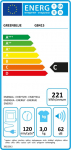 Greenblue tumble dryer 3kg load GB415 GR