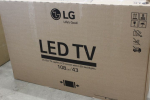 LG SALE OUT. 43UN640S0LD 43&ldquo; 3840x2160/300cd/m2/ HDMI RF | USED, MISSING PLASTIC HOLDERS AND ORIGINAL REMOTE CONTROL