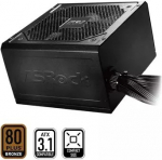 Asrock Zasilacz ASRock zdroj PRO-750B, 750W, 80Plus Bronze, 120 mm, ATX 3.1