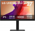 LG 27BA45U-B PC lamekuvar 68,6 cm (27") 3840 x 2160 pikslit 4K Ultra HD Must