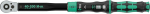 Wera torque wrench with push-through square Click-Torque Lock C 3 R/L black/green, 1/2" drive, 40 to 200 Nm