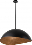 Sigma Lampa wisząca Sigma Sigma Solaris XL 40610 lampa wisząca zwis 1x60W E27 czarna/miedziana