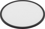 Tk Lighting Lampa sufitowa TK Lighting TK Lighting Aqua Black Small 6901 plafon lampa sufitowa koło z przełącznikiem na obudowie 1x24W LED 3000/4000/6500K czarny/biały