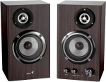 Genius Głośniki komputerowe Genius Głośnik SP-HF1812BT, BT, 3.5mm jack, 50W, ciemne drewno