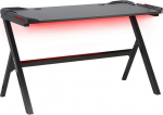 Beliani Biurko Beliani Danvers Czarne 120 cmx60 cm