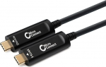Microconnect Kabel USB MicroConnect USB-C - USB-C 15 m Czarny (MC-USB3.1C15OP)