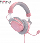 Fifine Słuchawki studyjne nauszne FIFINE H3P AmpliGame RGB z mikrogonem studyjne