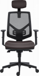 Powerton Krzesło biurowe Powerton Powerton Ergonomiczny fotel biurowy Tina, Szary