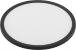 Tk Lighting Lampa sufitowa TK Lighting TK Lighting Aqua Black Large 6905 plafon lampa sufitowa koło z przełącznikiem na obudowie 1x45W LED 3000/4000/6500K czarny/biały