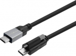 Vivolink Kabel USB VivoLink USB-C - USB-C 5 m Czarny (PROUSBCMMS5)