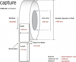 Capture Label 100x74, Core 40,