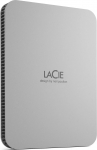 Lacie v&auml;line k&otilde;vaketas 2TB Mobile Drive USB-C (2022), moon silver