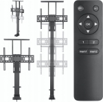 ART UCHWYT TV-WINDA STEROWANY ELEKTRYCZNIE AR-93M MOBILNY 60KG max 80'' VesaMax600x400