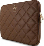 Guess Etui Guess Quilted 4G Sleeve - Etui na notebooka 13'' / 14'' (brązowy)