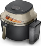 Philips NA543/00 fryer Single 7.2 L Stand-alone 2000 W Hot air fryer Black, Champagne