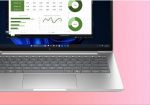HP EliteBook 6 G1ah AMD Ryzen&trade; 5 220 Laptop 35,6 cm (14'') WUXGA 16 GB DDR5-SDRAM 512 GB SSD Wi-Fi 6E (802.11ax) Windows 11 Pro AI PC Srebrny