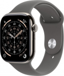 Apple Smartwatch Apple Watch 11 GPS + Cellular 42mm Natural Titanium Sport Band S/M Grafitowy  (MF8M4ZR/A)