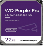 Western Digital HDD||Purple Pro|22TB|SATA|512 MB|7200 rpm|3,5"|WD221PURP